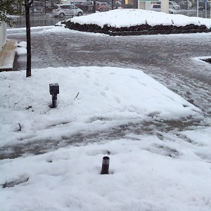 再び雪が積もりました 石川県金沢市 金沢の日常のメモ