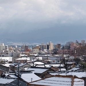 雪が積もりました 石川県金沢市 金沢の日常のメモ